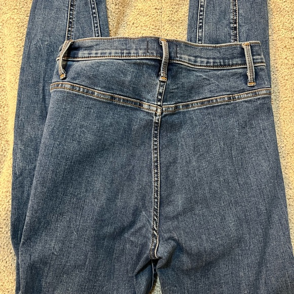 Abercrombie & fitch Blue High-Waisted Jeans - Picture 2 of 3